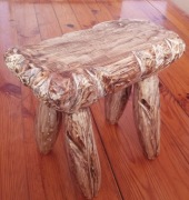 Taboret drewniany rękodzieło "Herbatnik"