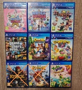 Gry na PlayStation 4 PS4  7 gier stan bdb w pudełkach