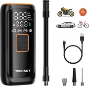 Pompka 150 PSI 6000mAh Kompresor do Samochodu Roweru Piłek USB LED