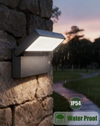 Aluminiowa lampa zewnętrzna LED EBION 18W 4000K, wodoodporna, IP54