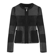 OCHNIK KURTKA DAMSKA KURDS-0106 (100% skóra owcza - czarna, rozmiar L)