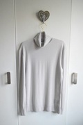100% wool wełniany golf merino cienki H&M S/M unisex