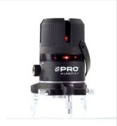 Laser pro x liner , czerwony dalekoswiecacy 30 m 4 linie plus poziom