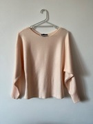 Jasny morelowy sweterek nietoperz New Look S/36