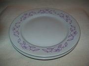 TALERZE PORCELANOWE OBIADOWE, PŁYTKIE - LUBIANA