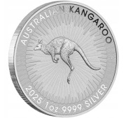 Australijski Kangur 2025 - moneta w kapslu ochronnym - 1 uncja - Srebro