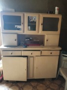 Unikatowy zestaw mebli Kuchennych z 1954r Vintage Prl.