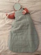 Hessnatur śpiwór bawełna organiczna wełna Baby sleeping bag