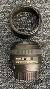 Obiektyw Nikon AF-S Nikkor 50mm 1:1.4G + osłona + tulipan