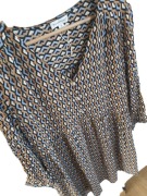 Warehouse sukienka na guziki szmizjerka, 100% wiskoza, rozmiar L, 40 NOWA