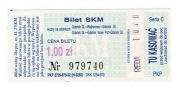 Bilet SKM, Reda - kwota 1zł / lata 90te