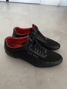 Skórzane sneakersy Hugo Boss Racing 44