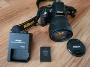 Nikon D5100 obiektyw 18-105mm