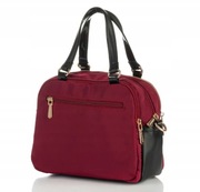 TOREBKA LISTONOSZKA MONNARI PIKOWANA SPORTOWA POJEMNA 3 KOMOROWA Burgundowy