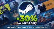 [STEAM GIFT] Każda gra 30% TANIEJ! BLIK/Revolut !CZYTAJ OPIS!