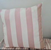 Poduszka zewnętrzna XXL na taras balkon outdoor pasy 60x60 cm