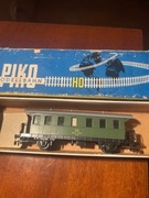 Piko HO 1:43 DR Pasażerski Wagon, 5/312-01, Zielony, Niemcy, lata 70.