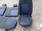 przedni prawy  fotel ford fiesta mk6 5d lift+tylne siedzenie