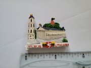 Magnes na lodówkę - 648f. WILNO Litwa 