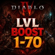 DIABLO 4 IV LEVELING POSTACI 1-70 LVL BOOST EXP BOOST