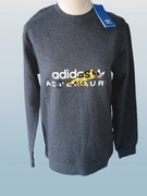 adidas Originals ADV Graphic Crew bluza męska XS szara NOWA