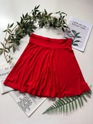 Czerwona spódnica mini S H&M