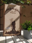 Skrzynka na wino Ślub Młoda Para