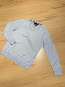 Sweter męski V-neck Tommy Hilfiger jasnoniebieski baby blue