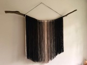 Duża makrama na ścianę 