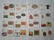 Kalendarzyki piwne 2016 – CZ, HU, zestaw 16 sztuk  (25)