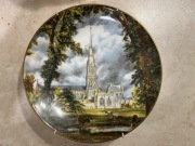 Kolekcjonerska patera katedra Salisbury John Constable