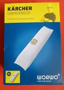 Worki uniwersalne do odkurzacza KARCHEL UNIPROMBO2K 3szt z mikrowłókniny