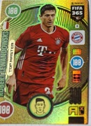 Karta piłkarska Lewandowski Rare Top Master Panini Fifa 365 2021 Adrenalyn 
