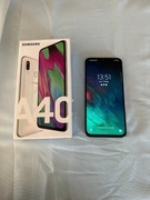 Samsung Galaxy A40 4/64GB Biały - Dual SIM, AMOLED, Pudełko