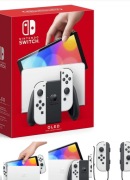 Konsola Nintendo Switch OLED 64 GB white +etui