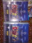 Karty piłkarzy Champions League 2012-2014+2 albumy