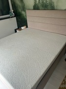 Łózko 180x200 z materacem i pojemnikiem na pościel