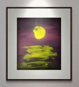 "Moonlit" autorski obraz akrylowy z certyfikatem autentyczności 