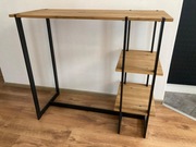 Stylowe biurko /blat/bar z litego drewna –idealne do pracy na stojąco! LOFT