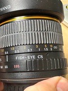 Obiektyw SAMYANG Fish Eye 8mm 1:3.5 CS