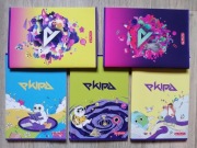 5x zeszyt Ekipa A5 kratka 60 kartek, zestaw#1