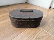 NIEMIECKI METALOWY POJEMNIK II WOJNA