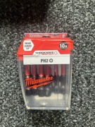 Bity udarowe Milwaukee 4932430855 x10