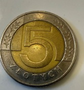 Moneta 5 zł z 2009r.