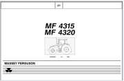 Katalog części Massey Ferguson MF 4315, MF 4320 ENG
