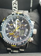 NOWY Męski Zegarek Citizen JY8078-52L Eco-Drive Blue Angel Gwarancja 