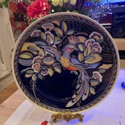 Talerz-obraz ręcznie malowany, sygn. Kaiser, seria ,,Karaiby"