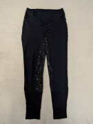 Spodnie jeździeckie legginsy bryczesy silikonowe Horze 40 jak nowe