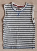 Podkoszulek bawełniany t-shirt koszulka bez rękawów REBEL r. 110