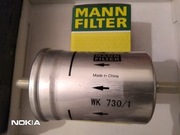Filtr paliwa MANN FILTER WK 730/1 VW, Audi,Skoda  